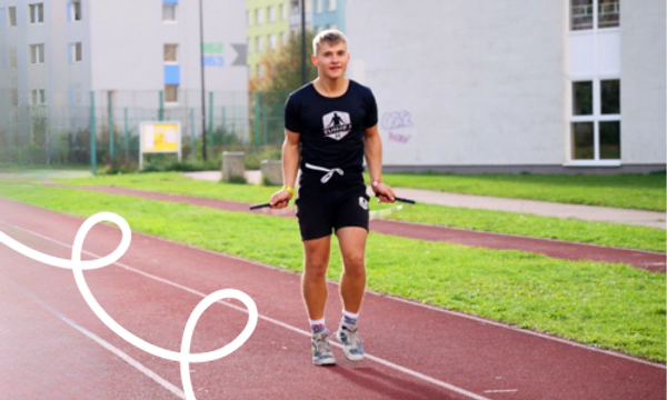 Trénink s Vojtou na různé triky = Zábava!