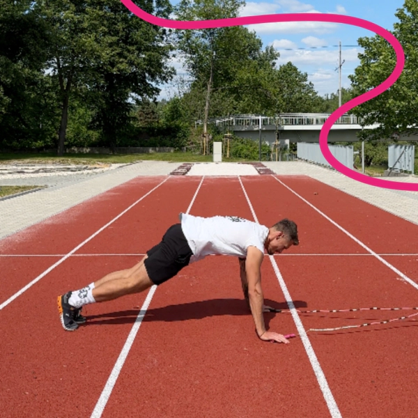 Double down push up