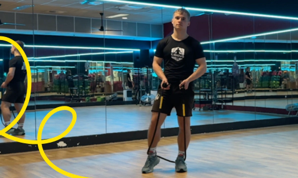 Trénink s korálkovým Gladiusem